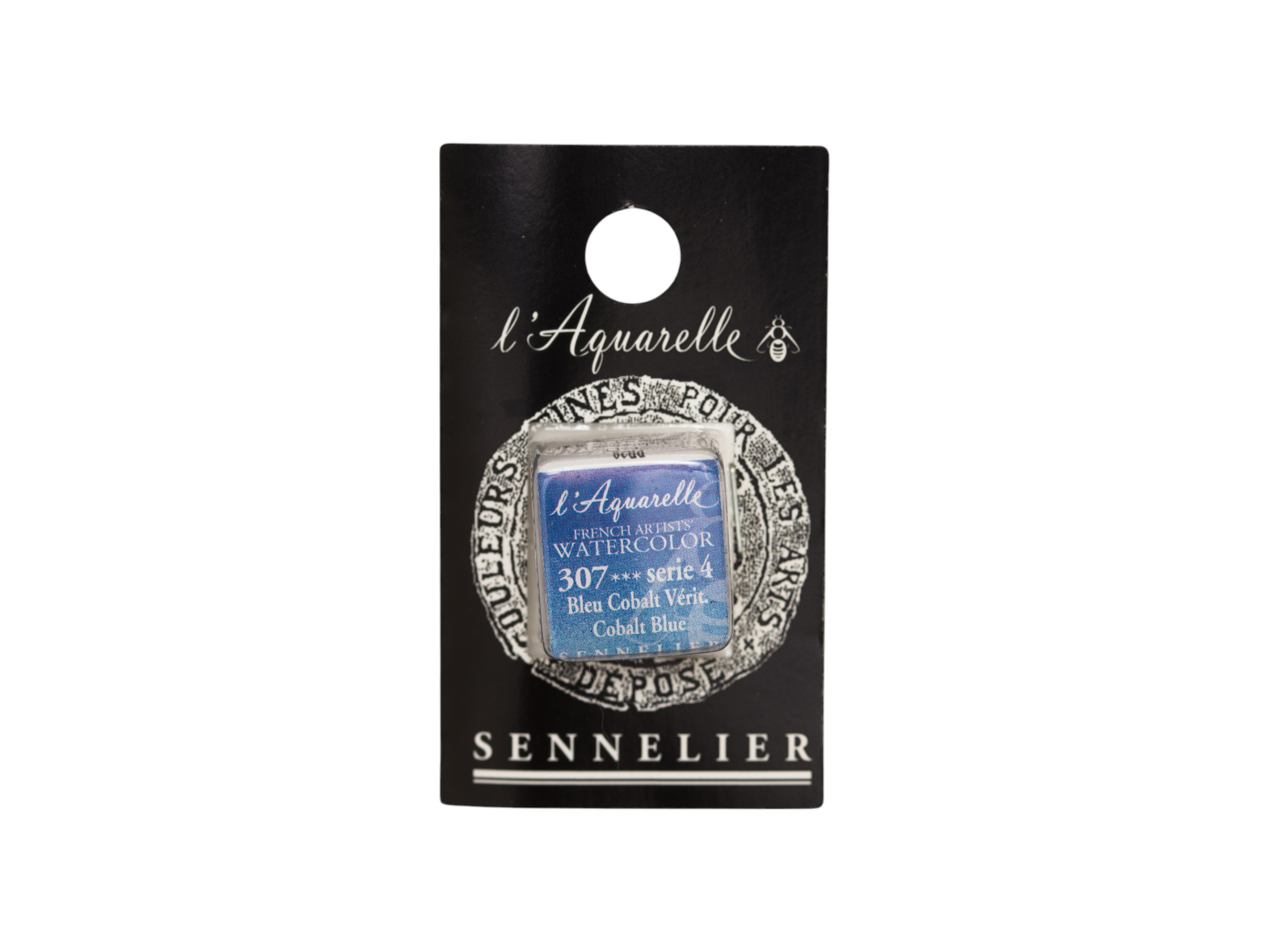 Sennelier : Confezione Acquerelli Extrafini 14 - 1/2 Godet - Tela Blu Arte